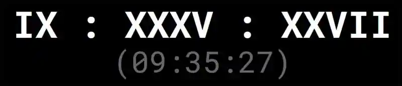 Roman Time